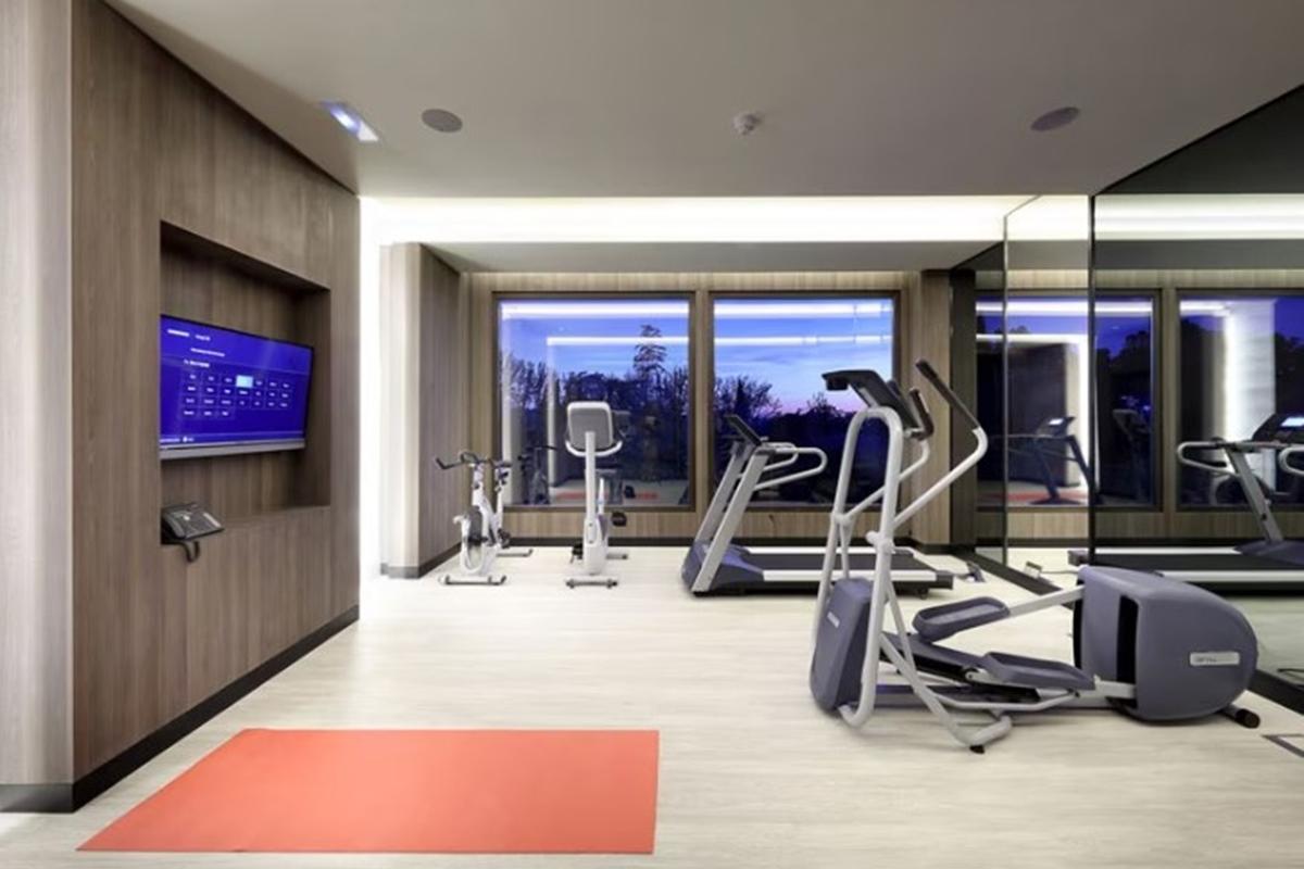 Aurea Washington Irving By Eurostars Hotel Company Granada Kültér fotó The gym at the hotel