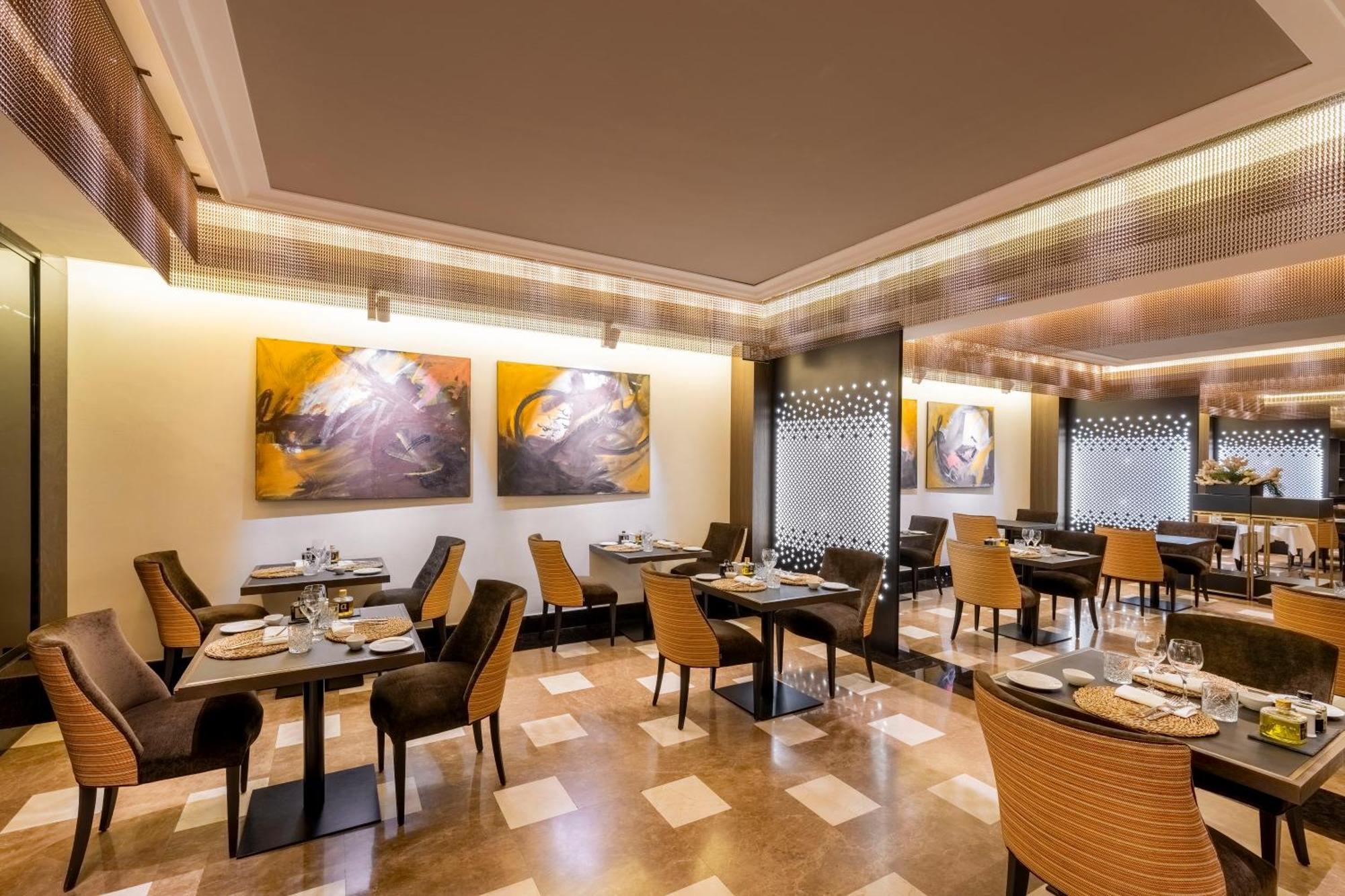 Aurea Washington Irving By Eurostars Hotel Company Granada Kültér fotó The restaurant