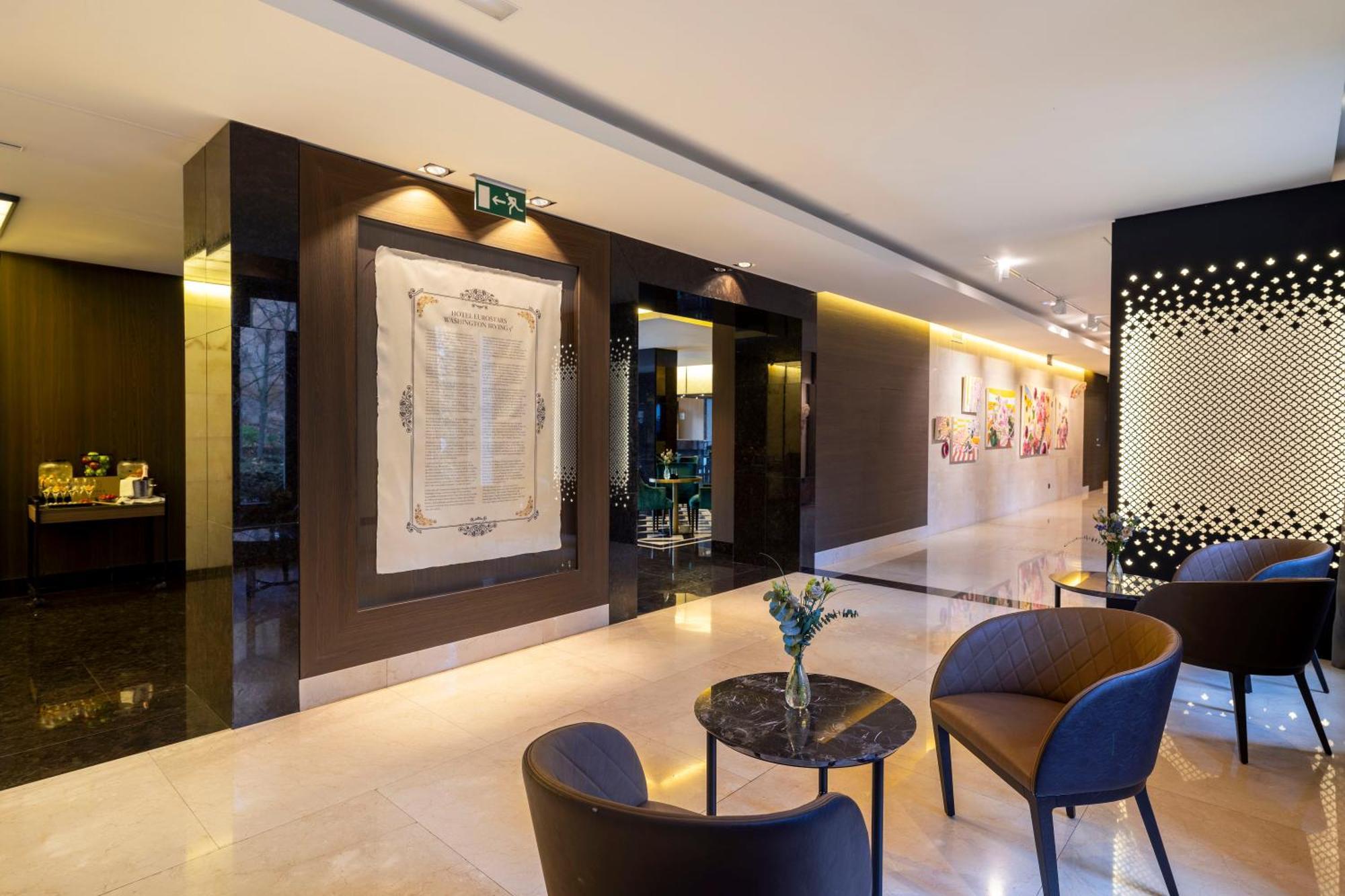 Aurea Washington Irving By Eurostars Hotel Company Granada Kültér fotó The lobby of the hotel